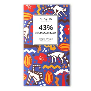 Choklid 43% Bean to Bar mléčná čokoláda - Madagaskar