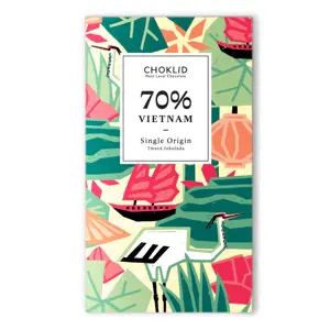 Choklid 70% Bean To Bar tmavá čokoláda - Vietnam