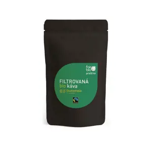 Filtrovaná káva Guatemala BIO Zrnková 200g | Fair & Bio pražírna