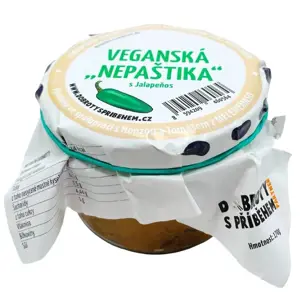 Veganská „nepaštika“ s Jalapeňos 170 g | DOBROTY S PŘÍBĚHEM PARTNER