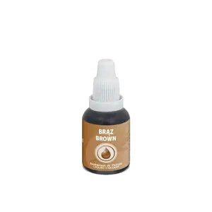 Airbrush barva tekutá Food Colours Brown (20 ml) Hnědá