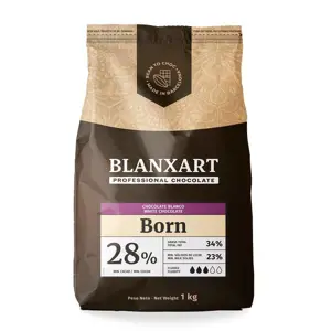 Blanxart Pravá bílá čokoláda Born 28% (1 kg)