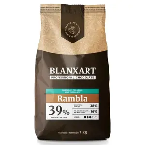 Blanxart Pravá mléčná čokoláda Rambla 39% (1 kg)