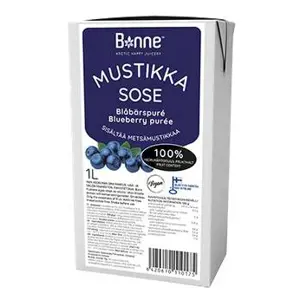 Bonne ovocné pyré Borůvka (1 l)