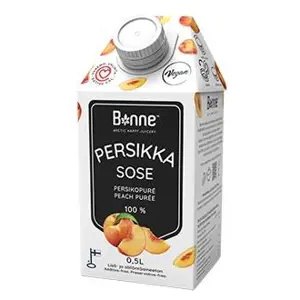 Bonne ovocné pyré Broskev (0,5 l)