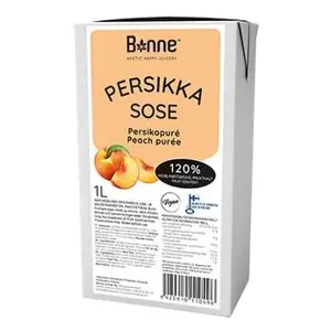 Bonne ovocné pyré Broskev (1 l)