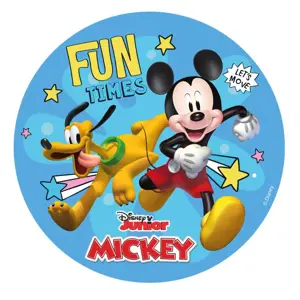 Dekora jedlý obrázek na hmotě Mickey 15,5 cm