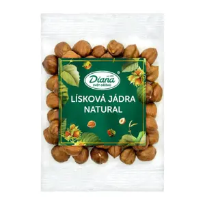 Diana Lísková jádra natural (100 g) Trvanlivost do 30.12.2024!