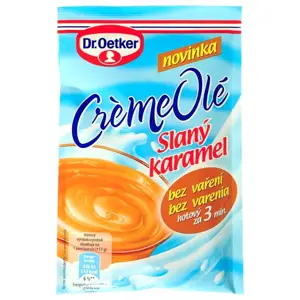 Dr. Oetker Créme Olé příchuť slaný karamel (53 g)