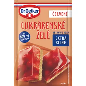 Dr. Oetker Cukrárenské želé červené (10 g)