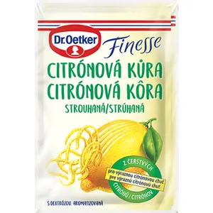 Dr. Oetker Finesse citronová kůra strouhaná (2x6 g)