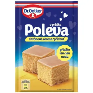 Dr. Oetker Poleva v prášku citrónová příchuť (100 g)