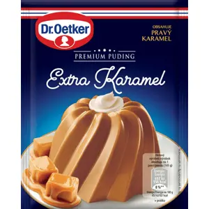 Dr. Oetker Premium puding Extra karamel (40 g)