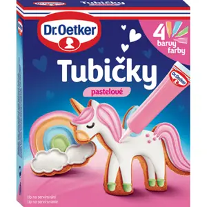 Dr. Oetker Tubičky na zdobení pastelové (4x19 g)