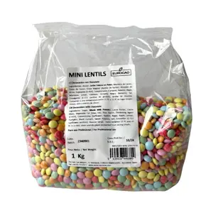 Eurocao Čokoládové mini lentilky (1 kg)