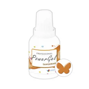 Food Colours gelová barva PowerGel Tangerine 20 g