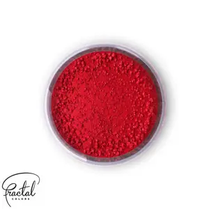 Jedlá prachová barva Fractal - Cherry Red (2,5 g)