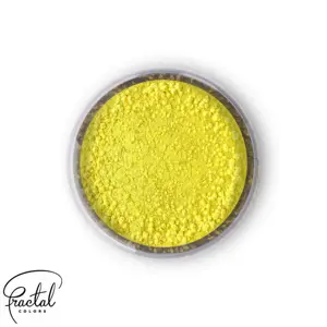 Jedlá prachová barva Fractal - Lemon Yellow (3 g)