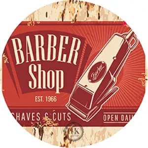 Jedlý obrázek Barber shop Trvanlivost do 01/2024!