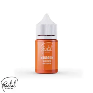 Olejová barva Fractal - Mandarin (30 g) Trvanlivost do 9.8.2024!