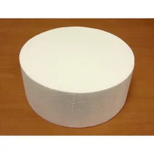 Polystyrenová maketa kruh 10 cm (výška 10 cm)