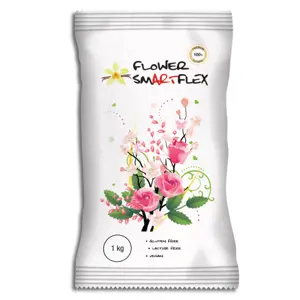 Smartflex Flower Vanilka 1 kg v sáčku (Modelovací hmota na výrobu květin)