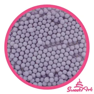 SweetArt cukrové perly fialové 5 mm (80 g)