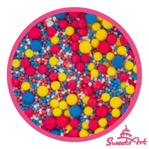 SweetArt cukrové zdobení Heroes sprinkle mix (80 g)