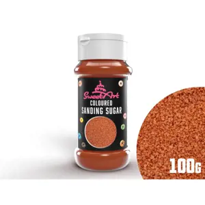 SweetArt cukrový písek bronzový (100 g)