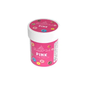 SweetArt gelová barva Pink (30 g)