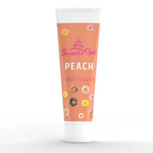 SweetArt gelová barva tuba Peach (30 g)