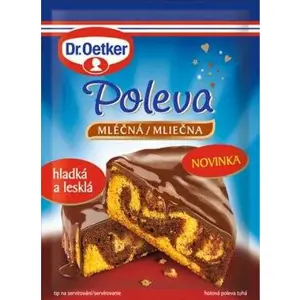 SweetArt mléčná poleva (0,5 kg)